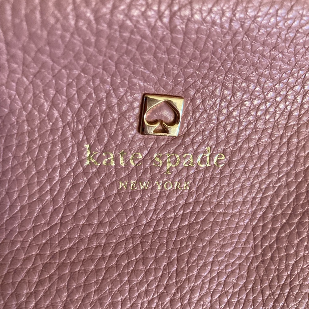 Kate Spade Pale Pink Leather Shoulder Bag
